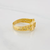 Anillo Correa Corona 3.9g / T6 1/2 Oro Amarillo 18K