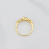 Anillo Solitario Churumbela 1.7g / T6 1/2 Oro Amarillo 18K