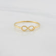 Anillo Infinito 0.85g / T6 1/2 Oro Amarillo 18K