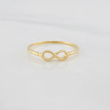 Anillo Infinito 0.8g / T6 Oro Amarillo 18K