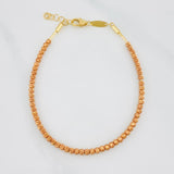 Pulso Modulable Tipo militar 4.15g / 7 3/4 in - 7 in / 3mm Dos Oros Amarillo Rosa 18K