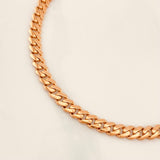 Pulso Cubano Infinito 7.1 g / 8 1/4 in / 4.9 mm Oro Rosa 18K