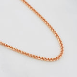 Cadena Franco 5.65 g / 23 1/2 in / 2 mm Oro Rosa 18K