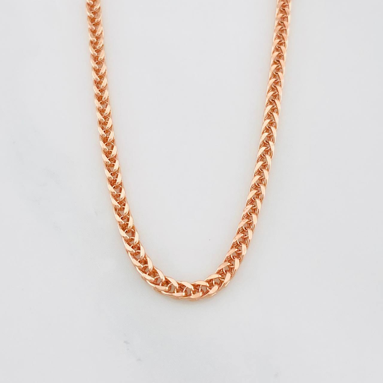 Cadena Franco 5.65 g / 23 1/2 in / 2 mm Oro Rosa 18K