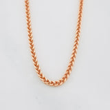 Cadena Franco 5.65 g / 23 1/2 in / 2 mm Oro Rosa 18K