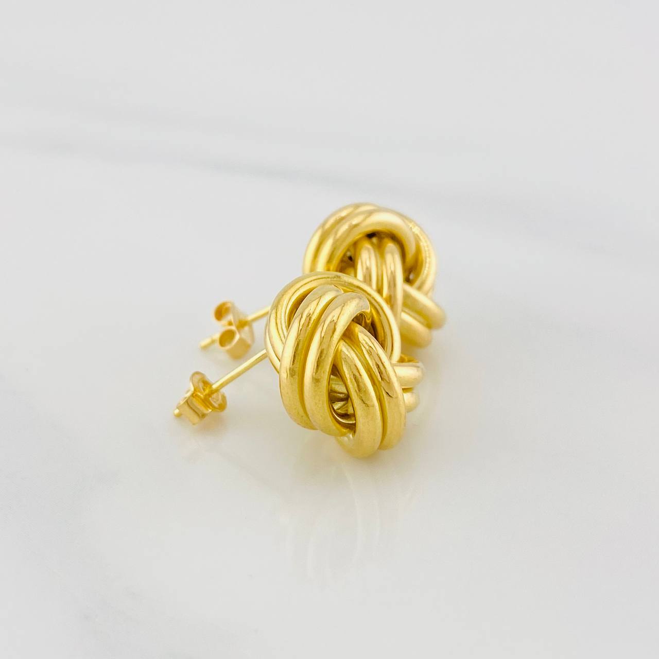 Topos Nudo 2.2g / in / 12.5mm Oro Amarillo 18K