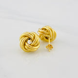 Topos Nudo 2.2g / in / 12.5mm Oro Amarillo 18K