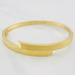 Pulso Aro Cruzado 8.8g / 6 3/4 in / 4mm Oro Amarillo 18K