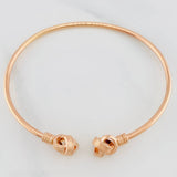 Pulso Aro Nudo 3.85g / 7 1/4 in / 2.2mm Oro Rosa 18K