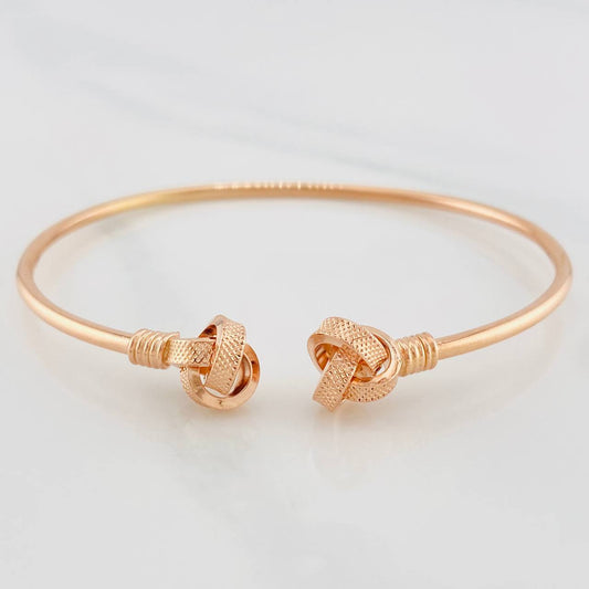 Pulso Aro Nudo 3.85g / 7 1/4 in / 2.2mm Oro Rosa 18K