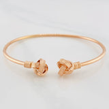 Pulso Aro Nudo 3.75g / 7 1/4 in / 2.2mm Oro Rosa 18K
