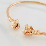 Pulso Aro Nudo 3.75g / 7 1/4 in / 2.2mm Oro Rosa 18K