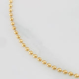 Clover Bracelet Military Diamond Cut 3.2g / 7 in / 1.64mm Yellow Gold 18K