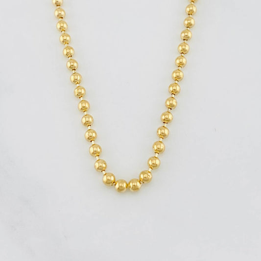 Cadena Militar 7.45g / 18 in / 1.88mm Oro Amarillo 18K