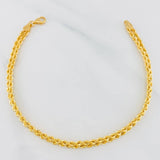 Pulso Lazo Corazon 2.75g / 7 1/2 in / 4.23mm Oro Amarillo 18K