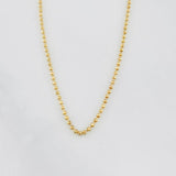 Cadena Militar 2.45g / 19 3/4 in / 0.9mm Oro Amarillo 18K