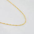 Cadena Singapur 1.1g / 40.5cm / 1mm Oro Amarillo 18K