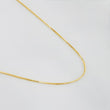 Cadena Veneciana 1g / 50cm / 0.5mm Oro Amarillo 18K