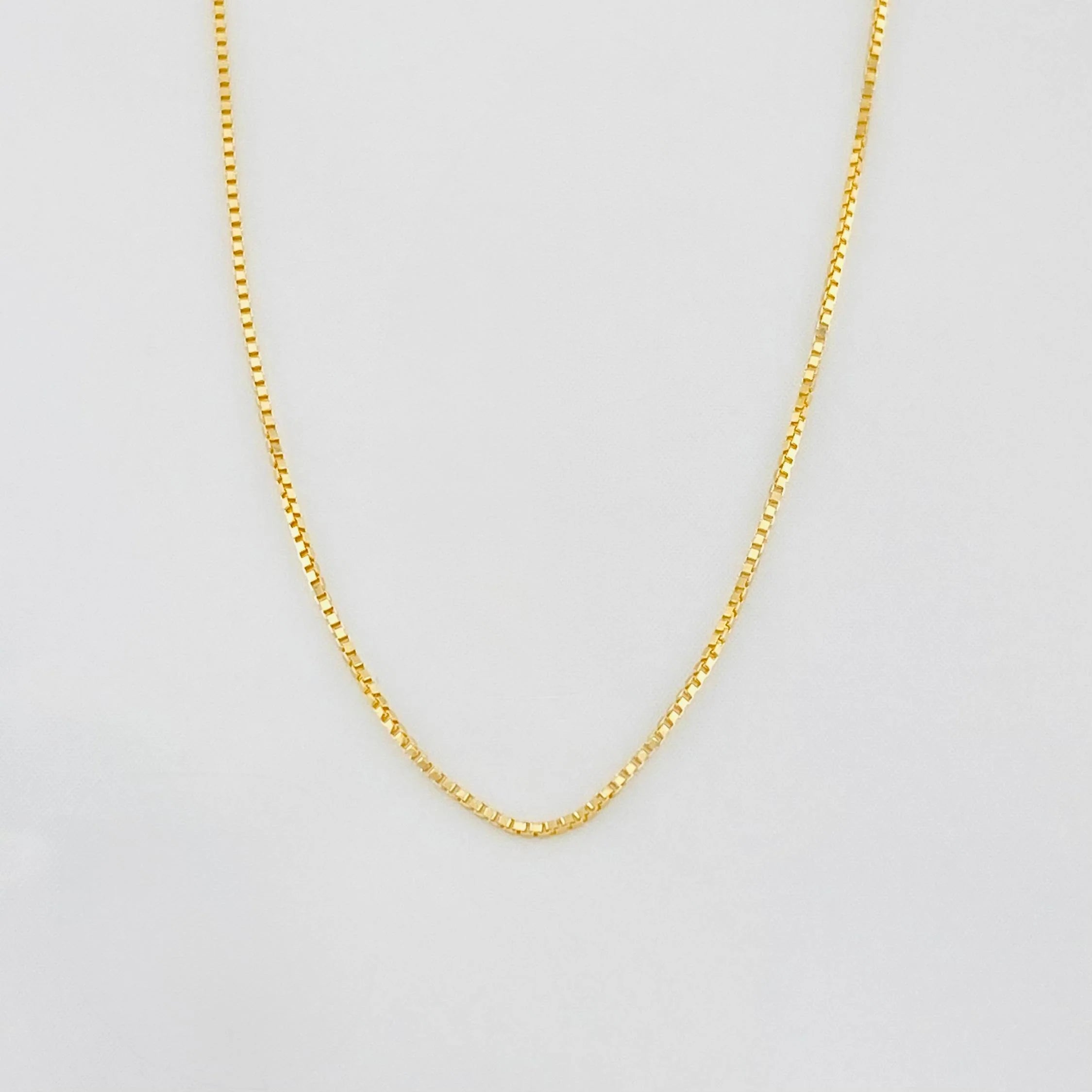 Venetian Chain 1.6g / 18 in / 0.7mm 18K Yellow Gold