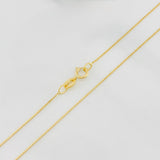 Cadena Veneciana 1g / 50cm / 0.5mm Oro Amarillo 18K