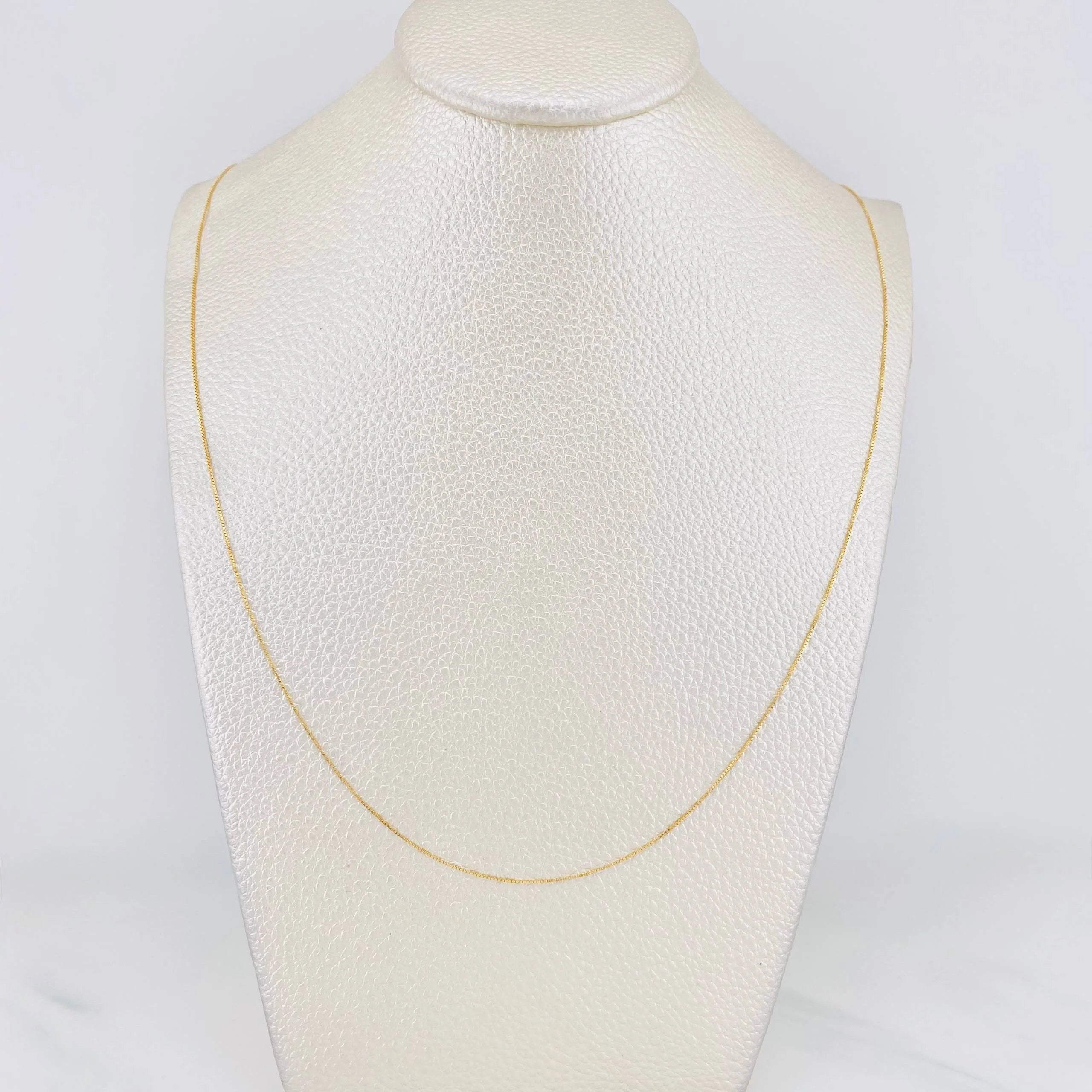Venetian Chain 1.6g / 18 in / 0.7mm 18K Yellow Gold