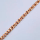 Cuban Links Bracelet Infinity 6.95gr / 8.3in / 18K Gold +4 +