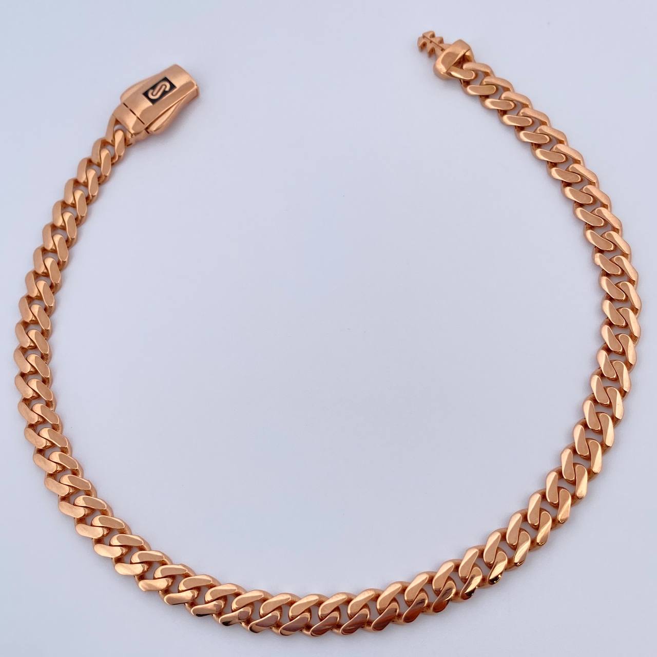 Cuban Links Bracelet Infinity 6.95gr / 8.3in / 18K Gold +4 +