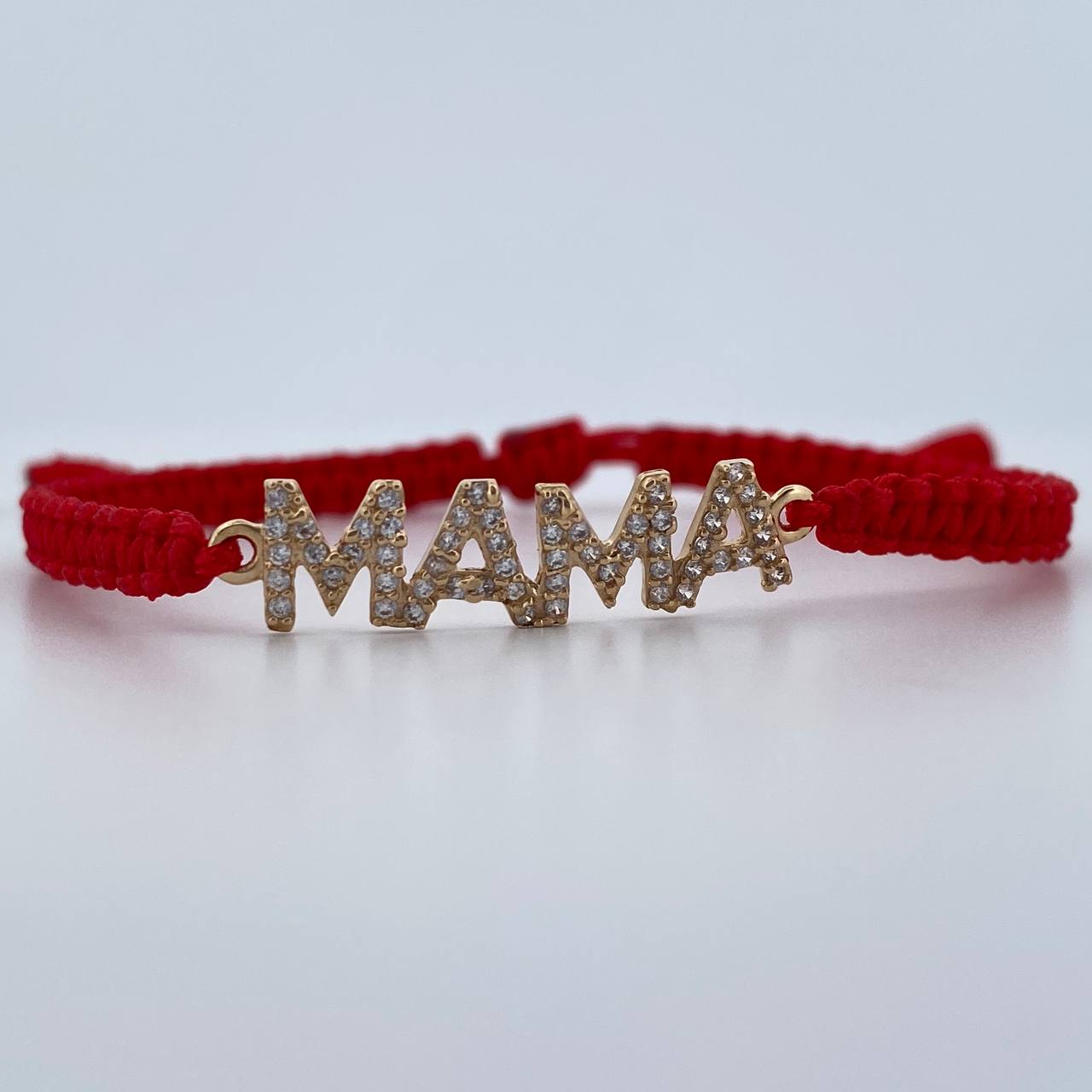 Red Mom Bracelet 1.25gr / 18K Gold &