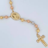 Miraculous Virgin Rosary 31.95gr / 24.6in / 18K Gold $