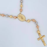 Virgin Guadalupe Rosary 33.25gr / 24.7in / 18K Gold $