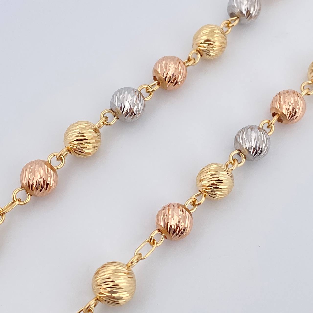 Virgin Guadalupe Rosary 33.25gr / 24.7in / 18K Gold $