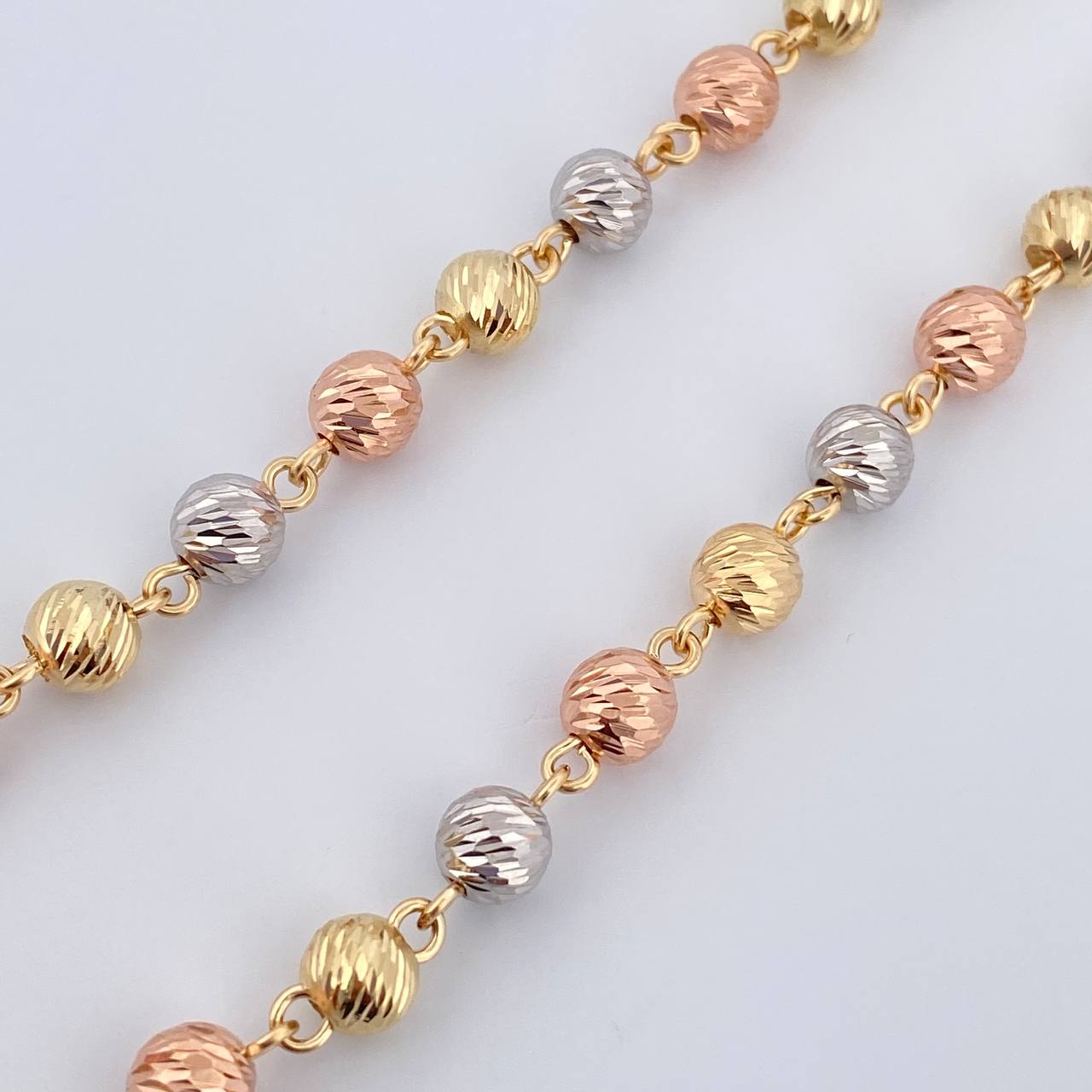 Virgin Guadalupe Rosary 29.45gr / 62cm / 18K Gold $