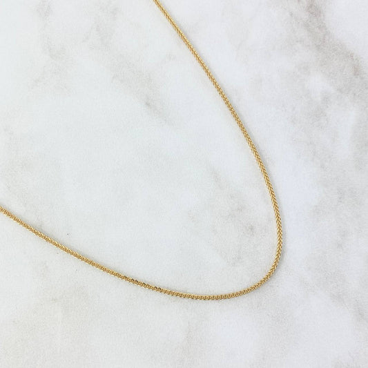 Cadena Franco 4.6gr / 19 3/4 in / Oro Amarillo +3 18K