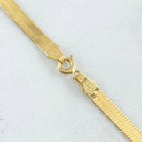 Herringbone Chain 8.4gr / 17.7in / +3 18K Gold -