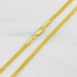 Cadena Franco 6 g / 24 in / 1.9 mm Oro Amarillo 18K
