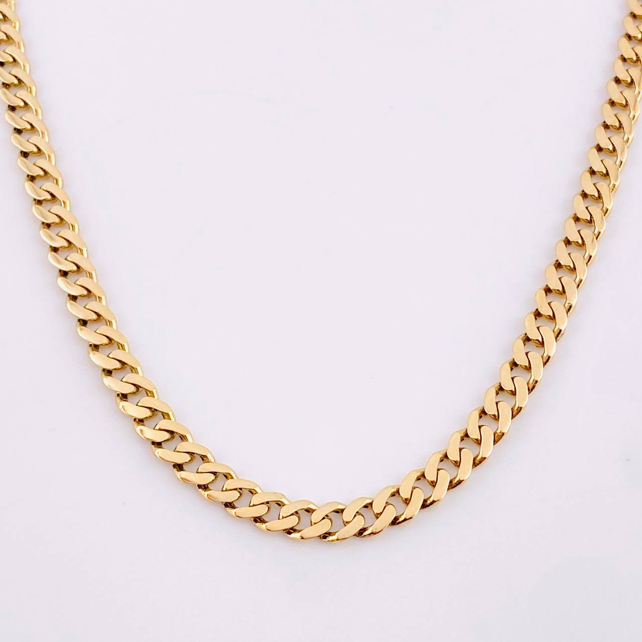 Cuban Links 17.9 g / 23 3/4 in / 5.1 mm 18K Yellow Gold
