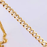 Cuban Links 17.9 g / 23 3/4 in / 5.1 mm 18K Yellow Gold