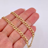 Cuban Links 17.9 g / 23 3/4 in / 5.1 mm 18K Yellow Gold