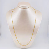 Cadena Figaro 3.5g / 20 in / 3.55mm Oro Amarillo 18K