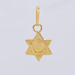 Dije Estrella De David 0.2 g / 1/2 in Oro Amarillo 18K