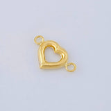 Charm Heart 0.35 g / 1/2 in Yellow Gold 18K