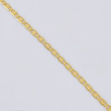 Cadena Escalera Plana 1.8 g / 23 1/2 in / 1.35 mm Oro Amarillo 18K