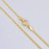 Cadena Escalera Plana 1.9 g / 23 1/2 in / 1.35 mm Oro Amarillo 18K