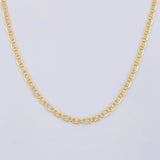 Cadena Escalera Plana 4.1 g / 18 in / 2.15 mm Tres Oros 18K