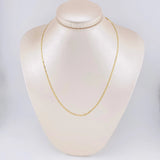 Cadena Escalera Plana 4.1 g / 18 in / 2.15 mm Tres Oros 18K