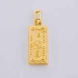 Dije One Dolar 0.6 g / 3/4 in Oro Amarillo 18K