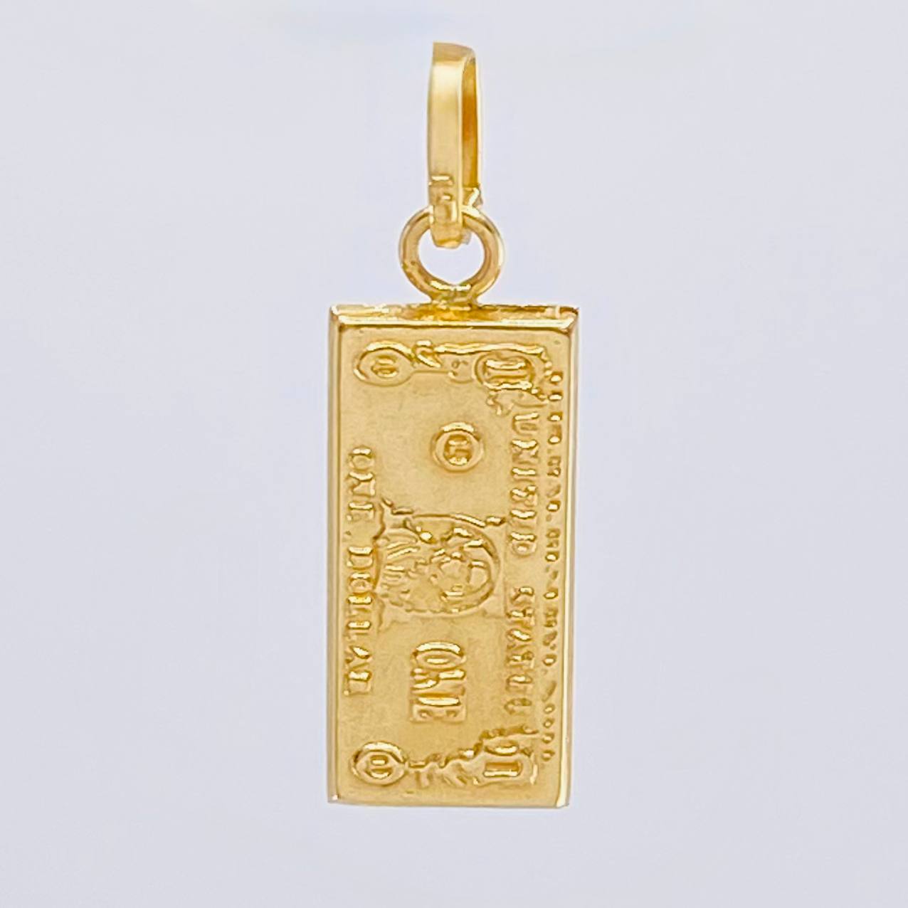 Dije One Dolar 0.6 g / 3/4 in Oro Amarillo 18K