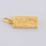 Dije One Dolar 0.6 g / 3/4 in Oro Amarillo 18K