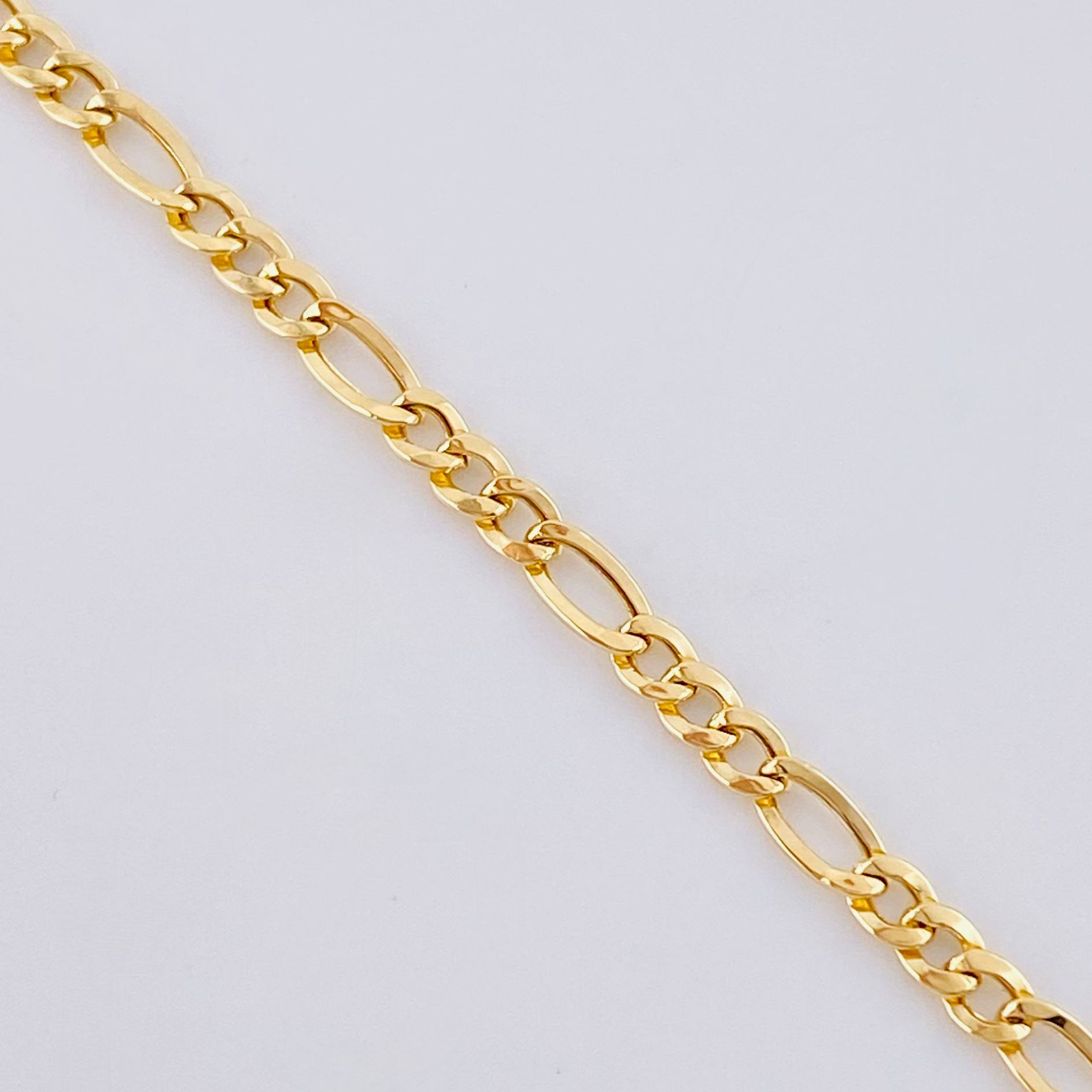 Cadena Figaro 2.85 g / 24 in / 2.8 mm Oro Amarillo 18K