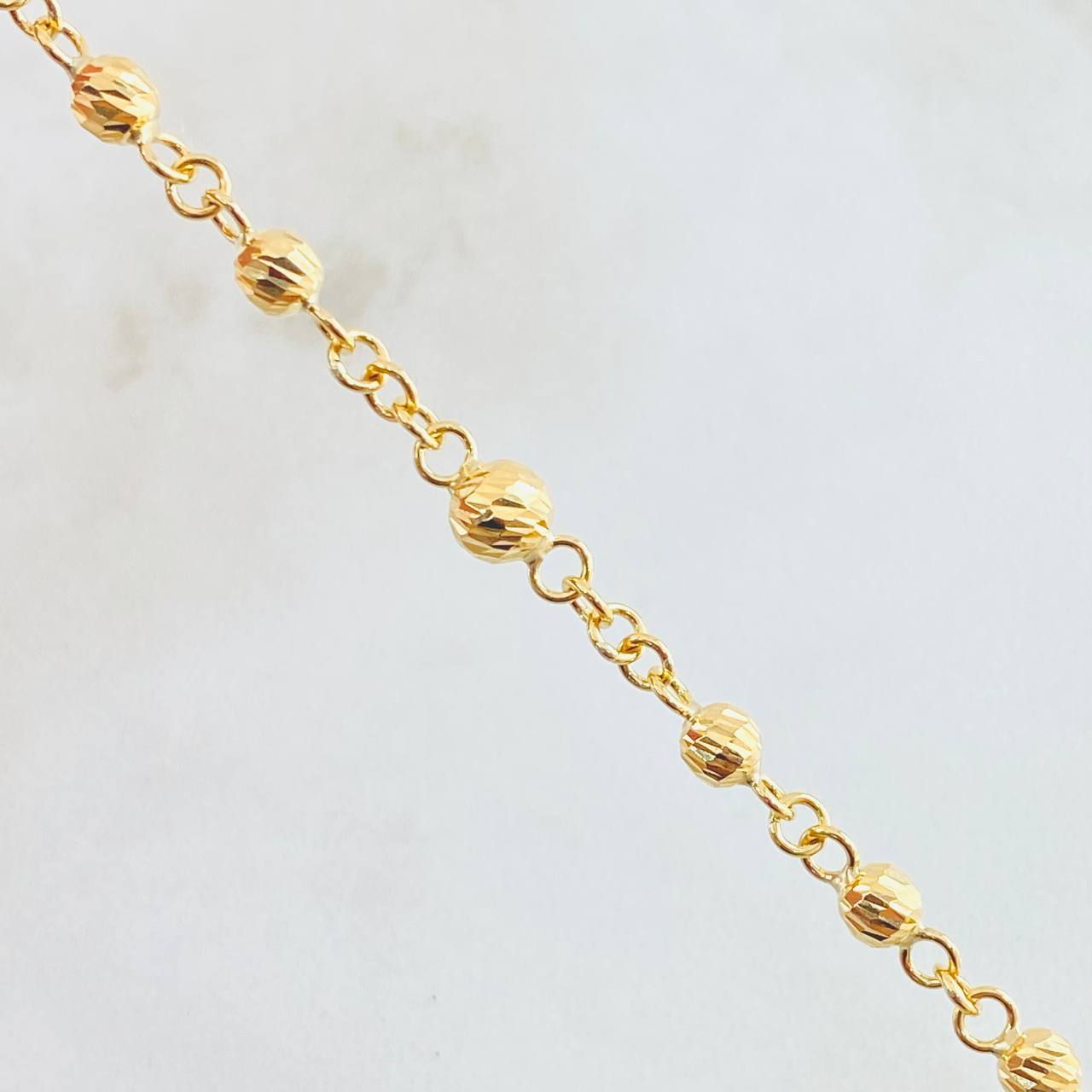 Rosario Virgen Milagrosa 17.8gr / 23 1/2 in / Oro Amarillo 18K